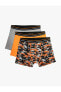 Фото #7 товара Трусы мужские Koton Комплект из 3 штук в камуфляжном дизайне