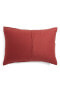 Фото #2 товара Nordstrom At Home 165776 Red Basket Weave Sham Size Standard 28" x 20"