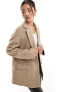 Nobody's Child Connie blazer in beige check