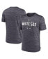Men's Heather Charcoal Chicago White Sox Authentic Collection Velocity Performance Practice T-shirt