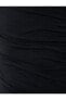 Фото #6 товара Вечернее платье Koton Асимметричное с воротником с отделкой в виде окна, драпированное с тонкими бретелями, длиной до колен роскошное.