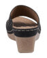 Фото #3 товара Women's Atlanta Studded Comfort Slip-On Wedge Sandals