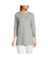 Фото #3 товара Women's Tall Cotton Supima Tunic