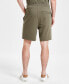 Фото #2 товара Men's Regular-Fit Logo-Print 8" Drawstring Shorts