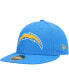 Фото #4 товара Men's Powder Blue Los Angeles Chargers Logo Omaha Low Profile 59FIFTY Fitted Hat
