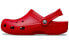 Фото #1 товара Сандалии Crocs Classic Спортивные шлепанцы с отверстиями черного цвета