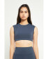 ფოტო #1 პროდუქტის Women's Strappy Back Crop Top