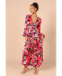 Фото #20 товара Women's Teena Puff Sleeve Cutout Maxi Dress