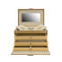 Фото #7 товара Luxury gold jewelry box with mirror Jolie 23256-93