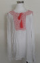 Фото #1 товара Блуза Michael Kors Embellished Embroidered White L