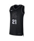 Фото #3 товара Men's #21 Black Michigan State Spartans Limited Basketball Jersey