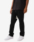 ფოტო #3 პროდუქტის Men's Ricky No Flap Painted Horseshoe Straight Jean