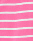 Фото #7 товара Baby 1-Piece Striped 100% Snug Fit Cotton Footie Pajamas 24M