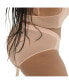 Women's Nude Shade Mesh Hipster Bikini Panty