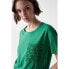 Фото #4 товара SALSA JEANS Crochet Pocket short sleeve T-shirt