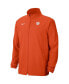 Фото #3 товара Мужская куртка Nike Clemson Tigers 2021 Оранжевая, с молнией