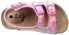 Northside 258636 Toddler Girls Mariani Flat Sandal Fuchsia/Multi Size 5 M