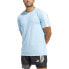ფოტო #1 პროდუქტის ADIDAS Own The Run Excite 3 Stripes short sleeve T-shirt