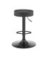 Фото #2 товара Dax Backless Faux Leather Adjustable Bar Stool