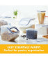 Фото #10 товара Easy Essentials 7.6-Cup Rectangular Food Storage Container, Set of 4