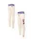 Men's Cream Los Angeles Lakers Retro Classic Fleece Sweatpants