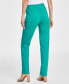 Фото #3 товара Women's Tummy-Control Pull-On Straight-Leg Pants, Created for Macy's