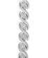 ფოტო #5 პროდუქტის Diamond Twist Bracelet (1 ct. t.w.) in Sterling Silver