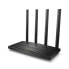 Фото #6 товара TP-LINK AC1200 Wireless MU-MIMO Gigabit Router - Wi-Fi 5 (802.11ac) - Dual-band (2.4 GHz / 5 GHz) - Ethernet LAN - 5G - Black - Tabletop router