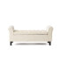 Фото #1 товара Keiko Contemporary Rolled Arm Storage Ottoman Bench