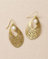 Adhya Teardrop Cultured Pearl Earrings