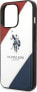 Фото #6 товара US POLO Etui US Polo do iPhone 14 Pro 6,1" biały/white Tricolor Embossed