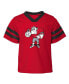 ფოტო #4 პროდუქტის Toddler Boys and Girls Red Georgia Bulldogs Two-Piece Red Zone Jersey and Pants Set