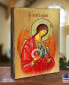 Фото #2 товара Icon Archangel Michael Wall Art on Wood 16"