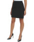 ფოტო #1 პროდუქტის Women's Seamed Side-Zip Mini Skirt