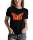 ფოტო #1 პროდუქტის Women's Word Art Butterfly T-Shirt