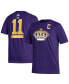 Фото #1 товара Men's Anze Kopitar Purple Los Angeles Kings Reverse Retro 2.0 Name and Number T-shirt