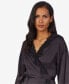 Пижама Ralph Lauren Satin Lace-Trim Wrap Robe