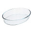Oven Dish Pyrex Classic Vidrio Transparent Glass Oval 40 x 28 x 7 cm (4 Units)