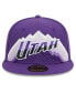 Фото #4 товара Men's Purple Utah Jazz 2023/24 City Edition 59FIFTY Fitted Hat