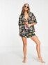 Фото #4 товара Damson Madder beach shorts co-ord in floral print