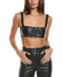 Фото #1 товара Weworewhat Buckle Bandeau Top Women's