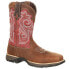 Фото #4 товара Durango Lady Rebel Waterproof Composite Toe Work Womens Brown, Red Work Safety