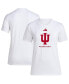 ფოტო #1 პროდუქტის Women's White Indiana Hoosiers Bench T-shirt
