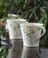 Фото #2 товара Shamrock Basketweave Mugs