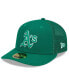 Фото #2 товара Men's Green Oakland Athletics 2022 St. Patrick's Day On-Field Low Profile 59FIFTY Fitted Hat