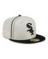 Фото #4 товара Men's Cream, Black Chicago White Sox Chrome Sutash 59FIFTY Fitted Hat