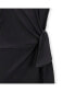 ფოტო #8 პროდუქტის Women's Organic Short Sleeve Knit Tie Midi Dress