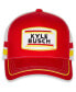 Men's Red, White Kyle Busch Retro Stripe Snapback Adjustable Hat