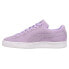 Puma Suede Classic Xxi Lace Up Womens Purple Sneakers Casual Shoes 38141022