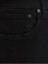 Фото #4 товара Джинсы мужские Jack & Jones Plus JJIGLENN Slim Fit 12196266 черного цвета из денима